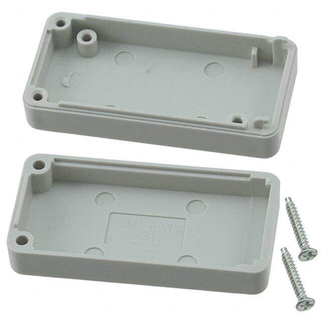 1551BGY BOX ABS GRAY 1.970"L X 0.980"W