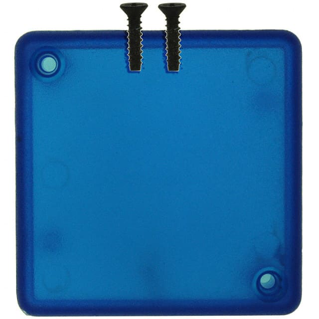 1551STBU BOX ABS TRN BLUE 1.97"L X 1.97"W