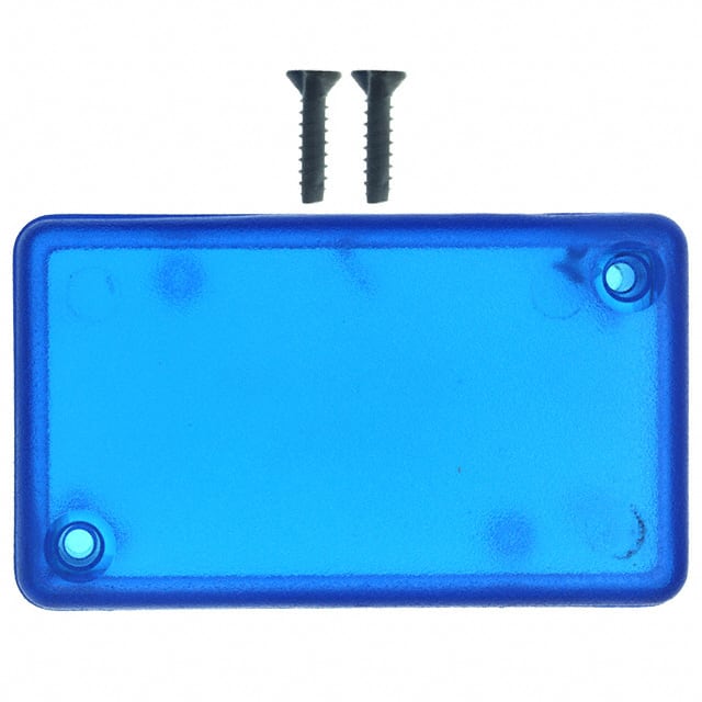 1551JTBU BOX ABS TRN BLUE 2.36"L X 1.38"W
