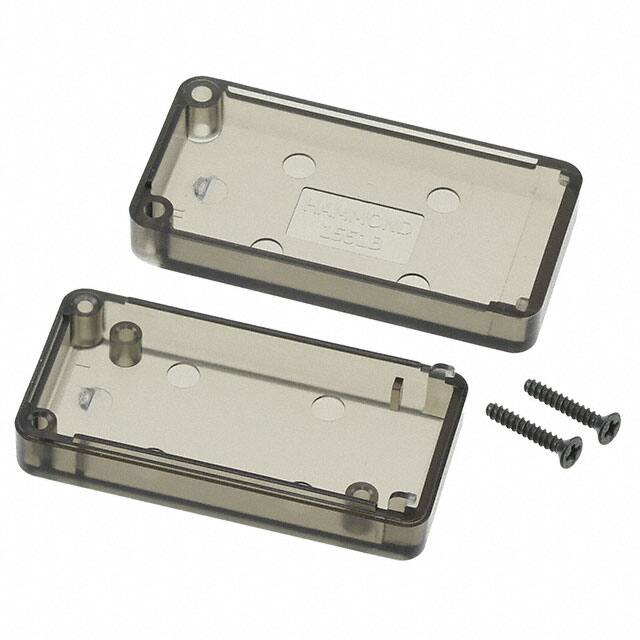 1551BTSK BOX ABS TRN SMOKE 1.97L X 0.98"W