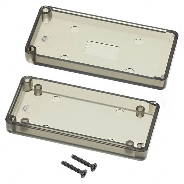 1551CTSK BOX ABS TRN SMOKE 2.56L X 1.18"W