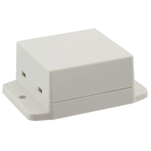 CU-18422-W BOX ABS WHITE 1.972"L X 2.024"W