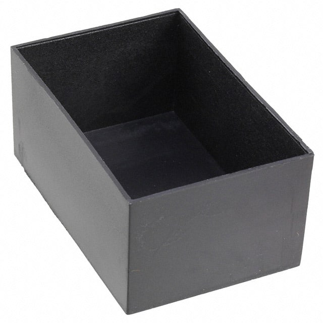 1596B105-5 BOX ABS BLK 2.953"LX1.969"W 1=5