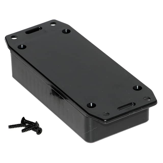 1591ASFLBK BOX PLAS BLK 3.937"L X 1.969"W