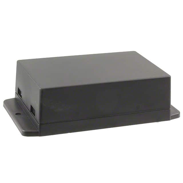 CU-18428-B BOX ABS BLACK 4.138"L X 2.819"W