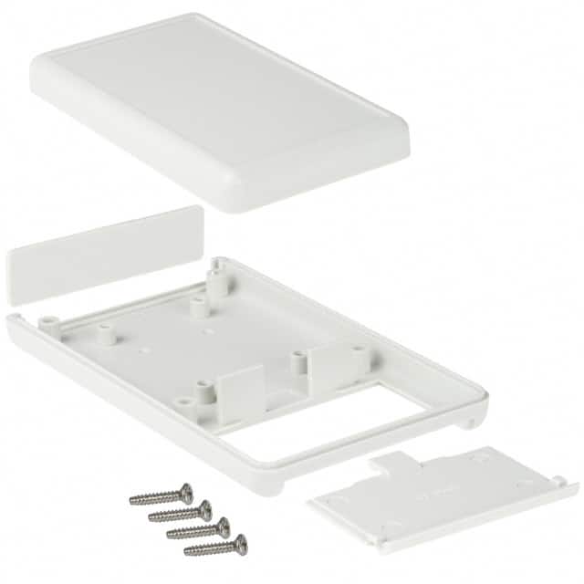 1593TGY BOX ABS GRAY 4.409"L X 2.618"W