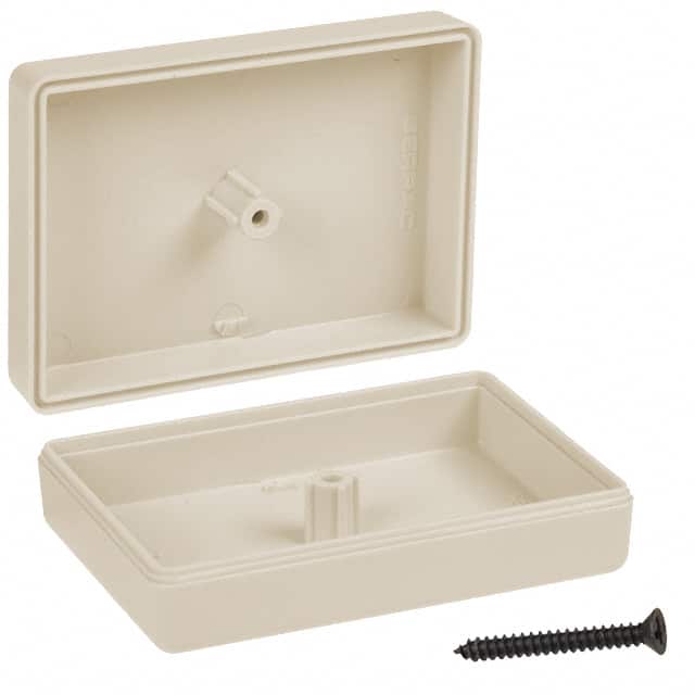 C6,AL BOX ABS ALMOND 2.260"L X 1.610"W