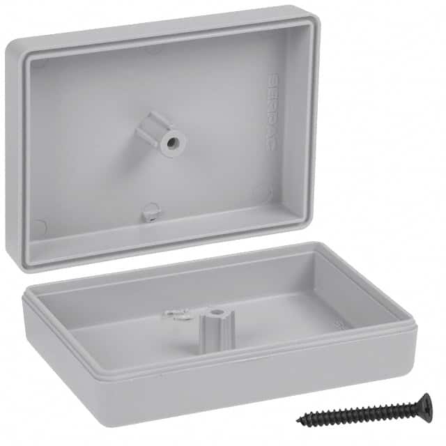 C6,GY BOX ABS GRAY 2.260"L X 1.610"W