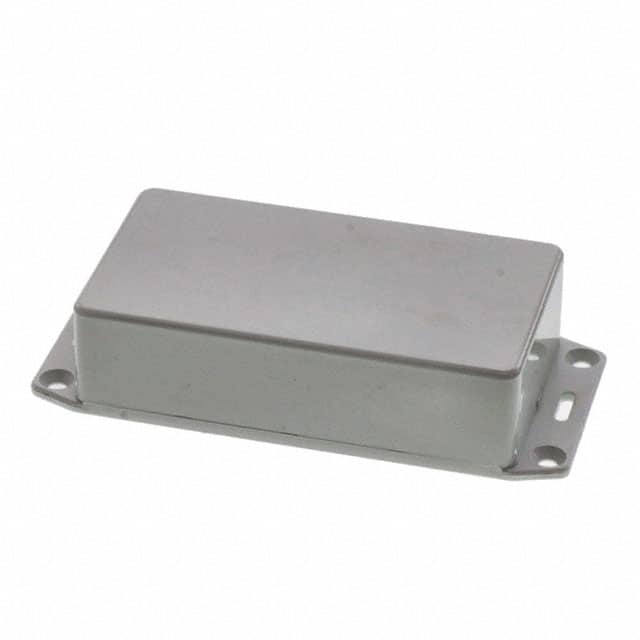 1591BFLGY BOX ABS GRAY 4.409"L X 2.441"W