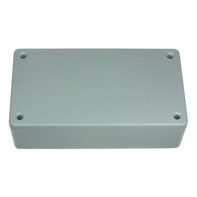 1591XXBGY BOX ABS GRAY 4.481"L X 2.493"W