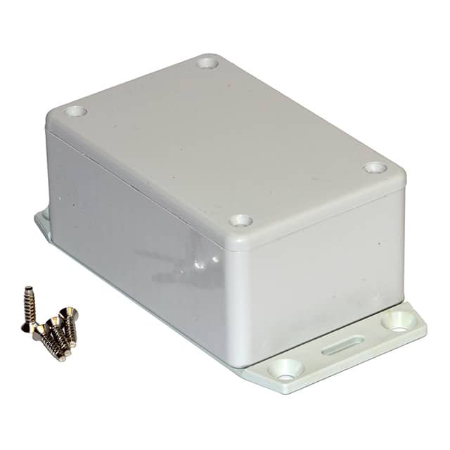 1591LF2SGY BOX PLAS GRAY 3.346"L X 2.205"W