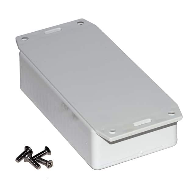 1591BF2GY BOX ABS GRAY 4.401"L X 2.441"W