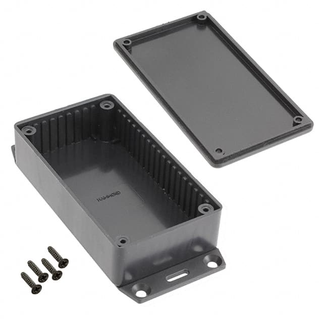 1591BF2SBK BOX PLAS BLK 4.401"L X 2.441"W