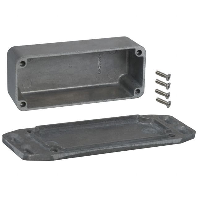 1590AFL BOX ALUM UNPTD 3.642"L X 1.516"W