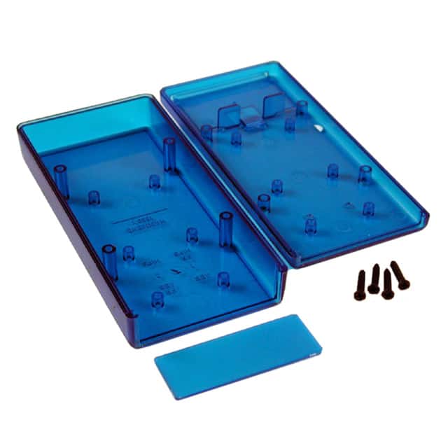 1593YTBU BOX ABS TRN BLUE 5.51"L X 2.6"W