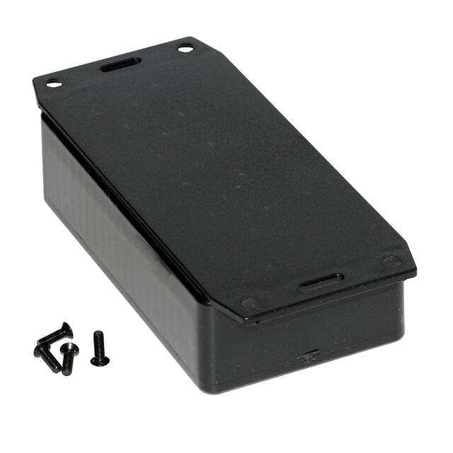 1591BF2BK BOX ABS BLACK 4.401"L X 2.441"W