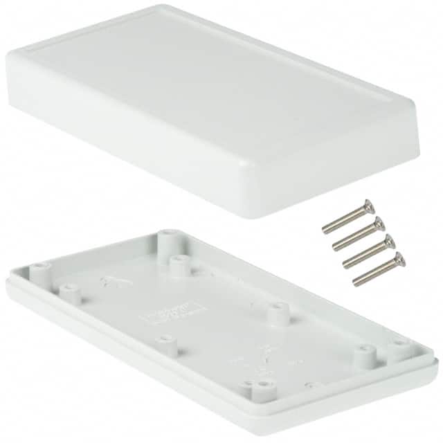 1599BGY BOX ABS GRAY 5.118"L X 2.559"W