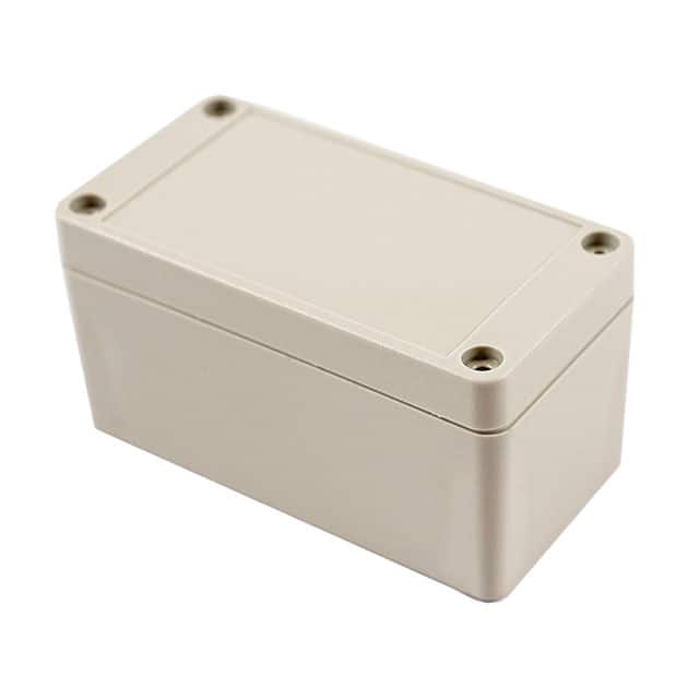 RP1045 BOX ABS GRAY 3.740"L X 1.970"W