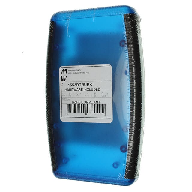 1553DTBUBK BOX ABS TRN BLUE 5.8"L X 3.5"W