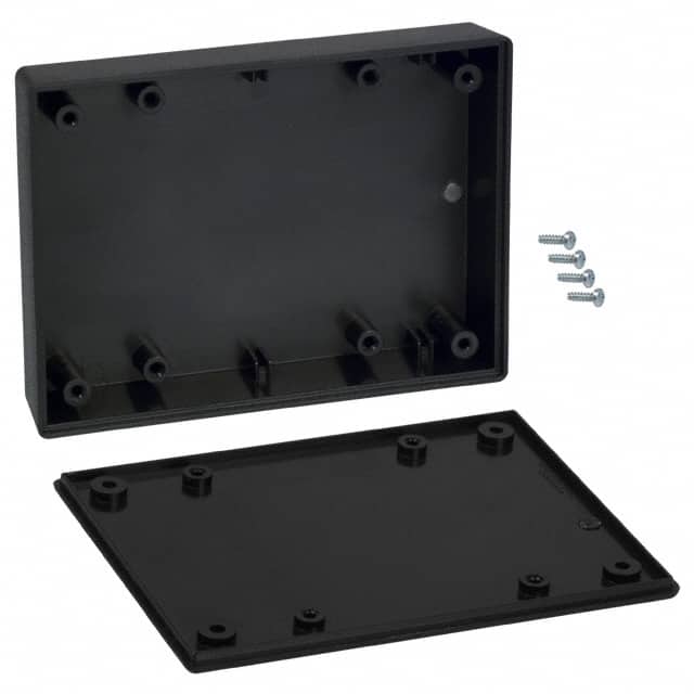 031,BK BOX ABS BLACK 4.380"L X 3.250"W