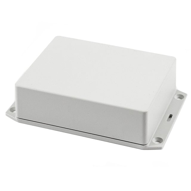 1591XXGFLGY BOX ABS GRAY 4.821"L X 3.776"W