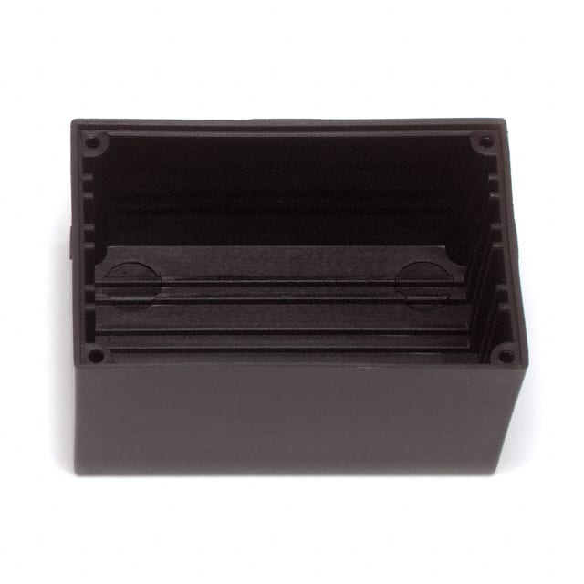 3850-0 BOX PLAS BLK 2.690"L X 1.820"W