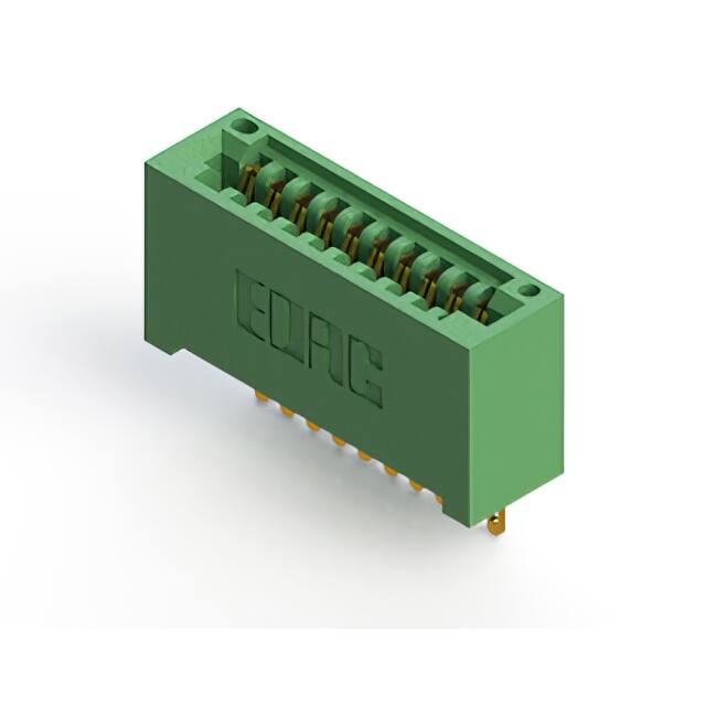 345-010-500-101 CONN EDGE SINGLE FML 10POS 0.100
