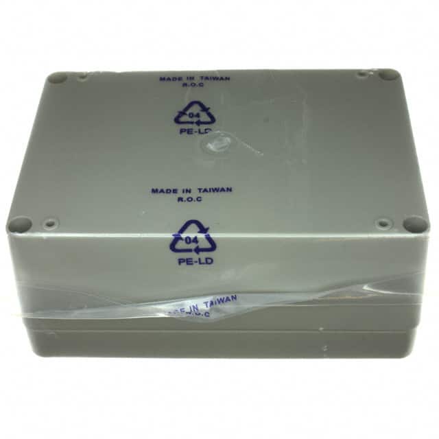 RP1135 BOX ABS GRAY 4.941"L X 3.363"W