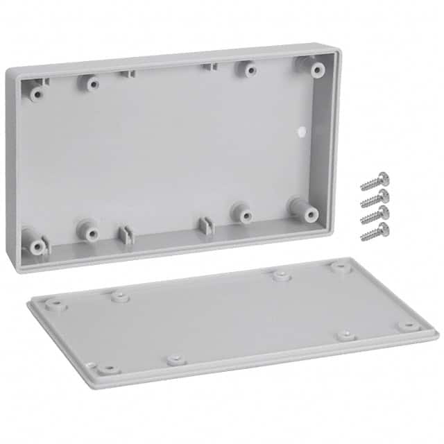 051,GY BOX ABS GRAY 5.620"L X 3.250"W