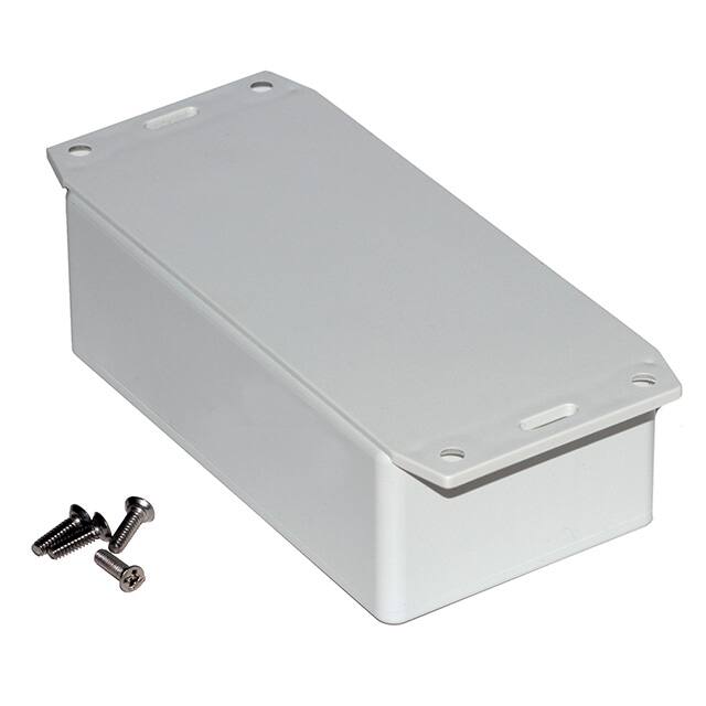 1591CF2GY BOX ABS GRAY 4.724"L X 2.559"W