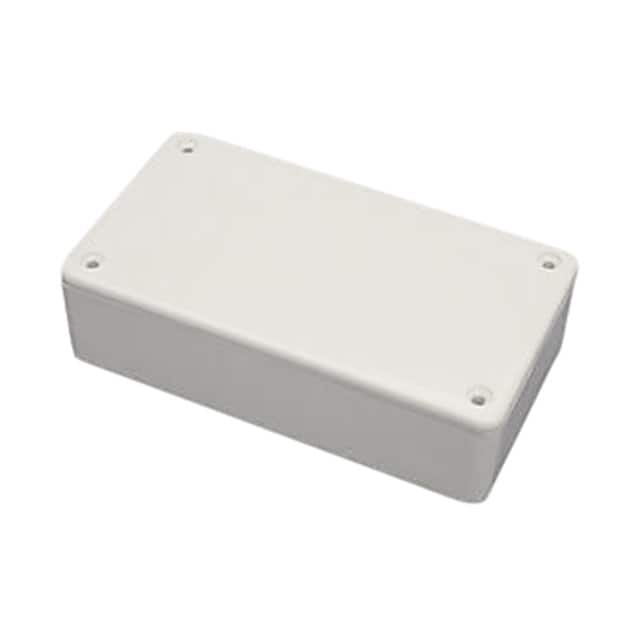 1591UFLGY BOX ABS GRAY 4.724"L X 4.724"W