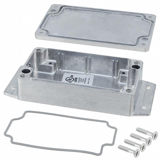 AN-2852-A BOX ALUM NAT 4.530"L X 2.560"W