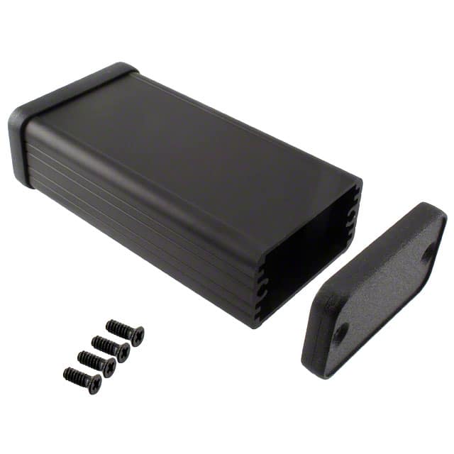1455D802BK BOX ALUM BLACK 3.150"L X 1.673"W