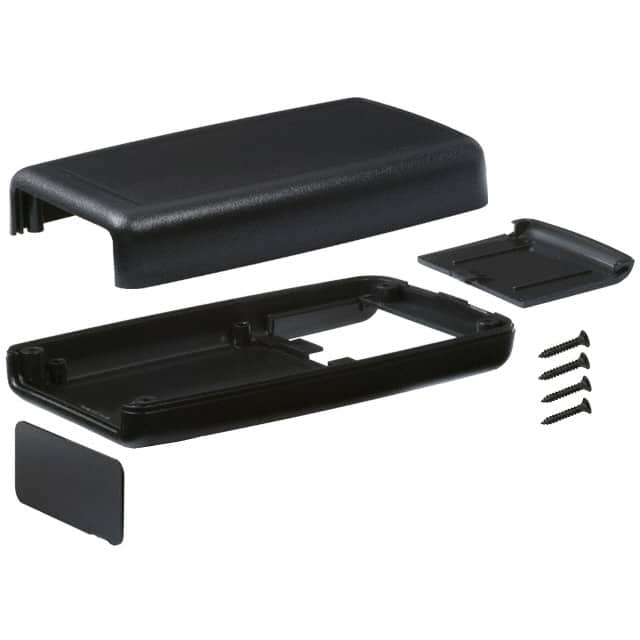 H67AC,BK BOX ABS BLACK 4.940"L X 2.750"W