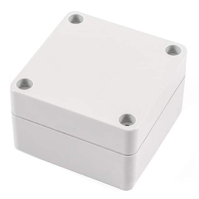 1554B2GY BOX PLAS GRAY 2.559"L X 2.559"W