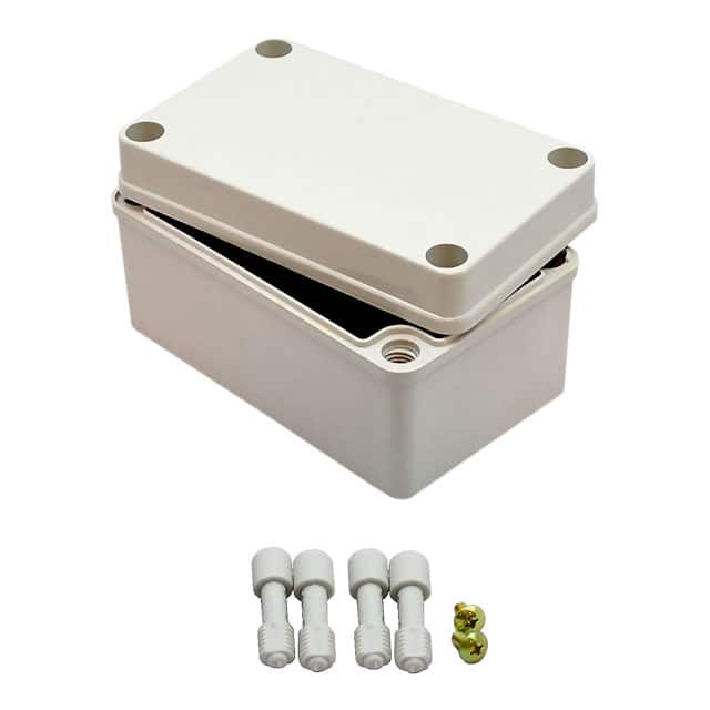 PTS-25312 BOX PLAS GRAY 5.118"L X 3.150"W