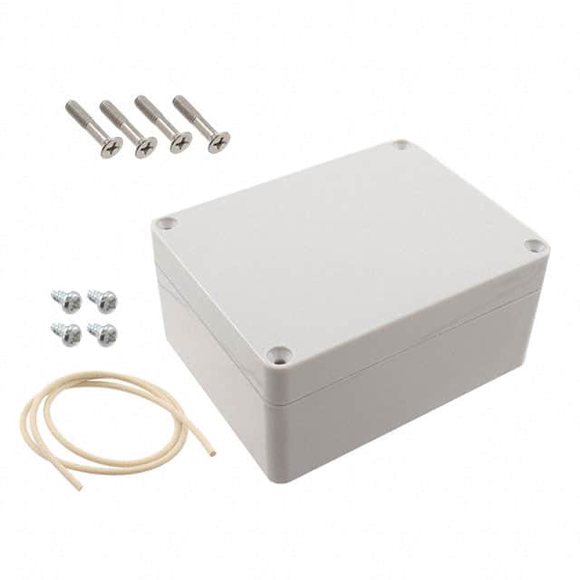 RZ0212 BOX PLAS WHT 4.530"L X 3.540"W