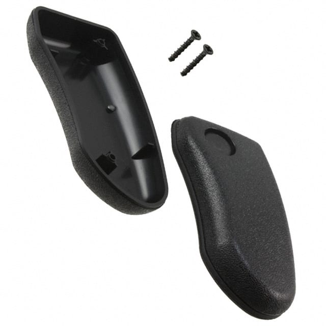 CA8B1,BK KEY FOB ABS BLK 3.32"L X 1.87"W
