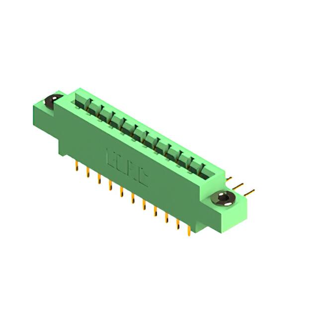 337-022-558-803 CONN EDGE DUAL FMALE 22POS 0.156