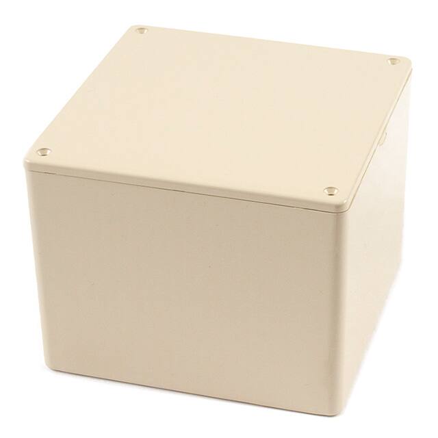 1591VBG BOX ABS BEIGE 4.724"L X 4.724"W