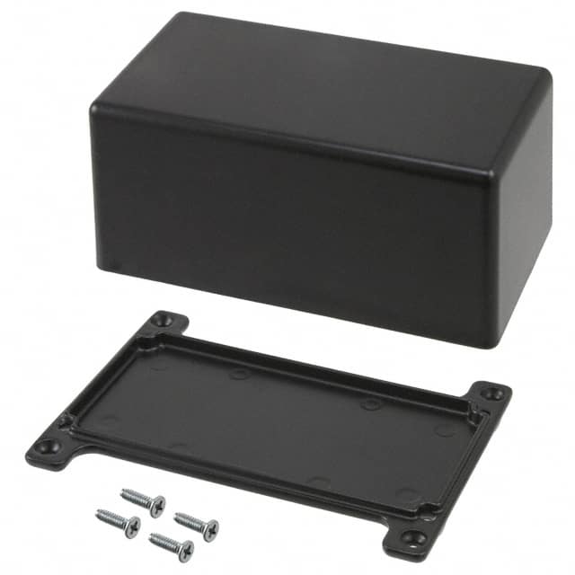 CU-5479-B BOX ALUM BLACK 4.375"L X 2.375"W