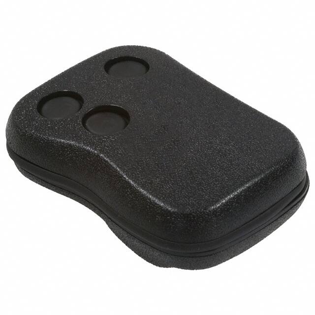 CA10B3,BK KEY FOB ABS BLACK 3.4"L X 2.56"W