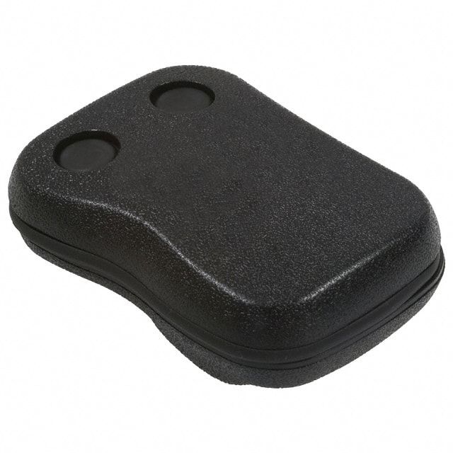 CA10B2,BK KEY FOB ABS BLACK 3.4"L X 2.56"W
