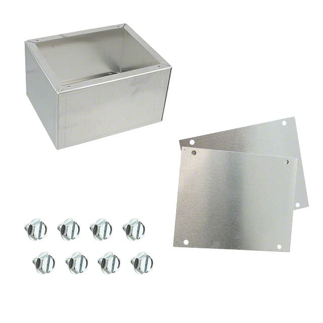 AU-1028 CABINET ALUM UNPAINTED 3"L X 5"W