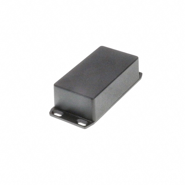 1590N1FLBK BOX ALUM BLACK 4.764"L X 2.598"W