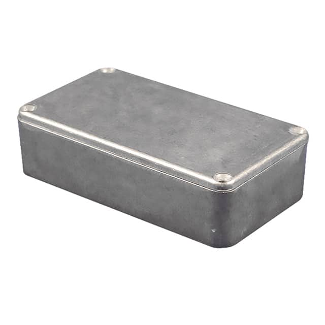 1590AFBK BOX ALUM BLACK 3.642"L X 1.516"W