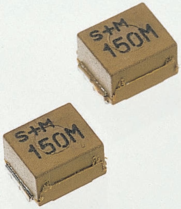 B82422A1472K100 This TDK B82422A1472K100 is a wirewound surface mount inductor with a ferrite core. It offers an inductance of 4.7µH and a maximum DC current of 150mA.