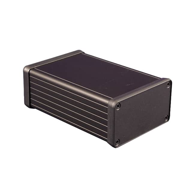 1455K1202BK BOX ALUM BLACK 4.724"L X 3.071"W