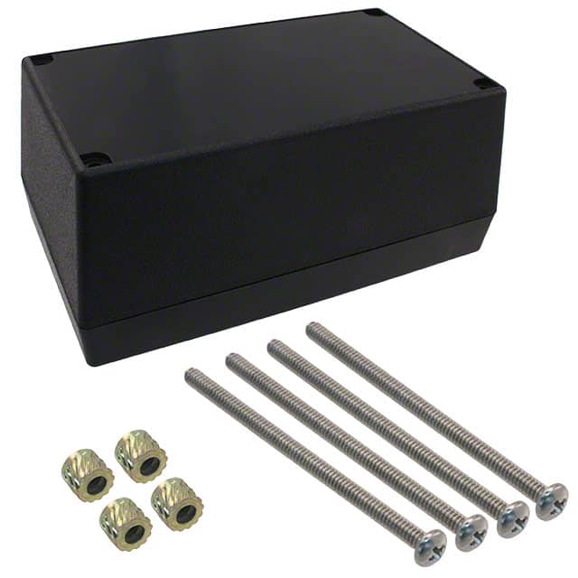 153RI,BK BOX ABS BLACK 5.620"L X 3.250"W