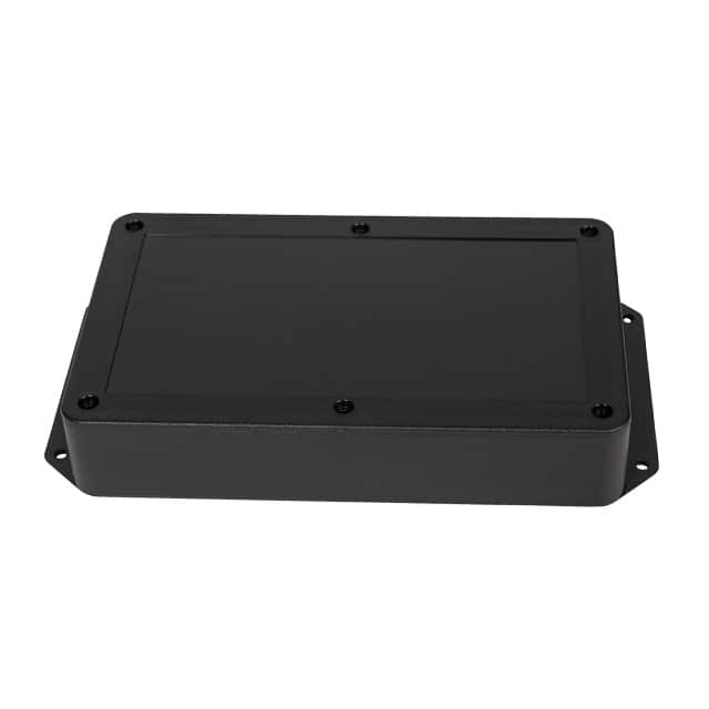 CUR-3296-MB BOX ABS BLACK 8.320"L X 5.070"W